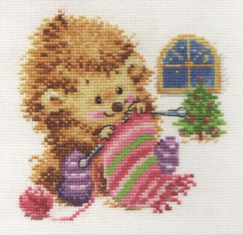 I won't tell for whom I knit Cross Stitch Kit by Alisa