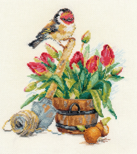 Spring Time Cross Stitch Kit by Alisa