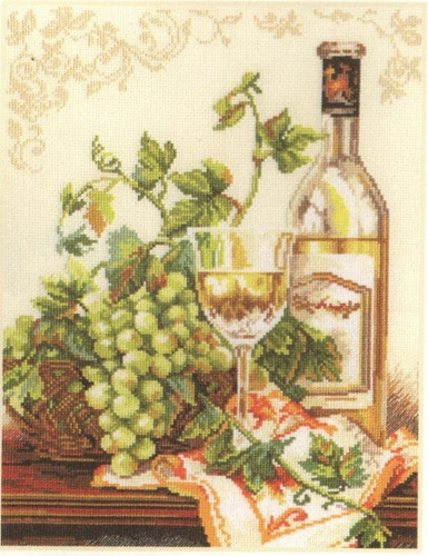 Chardonnay Cross Stitch Kit by Alisa