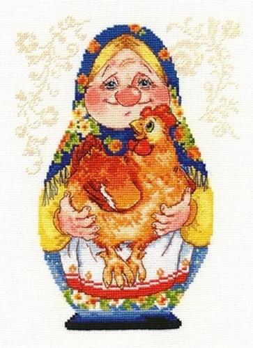 Grandma Cross Stitch Kit by Alisa