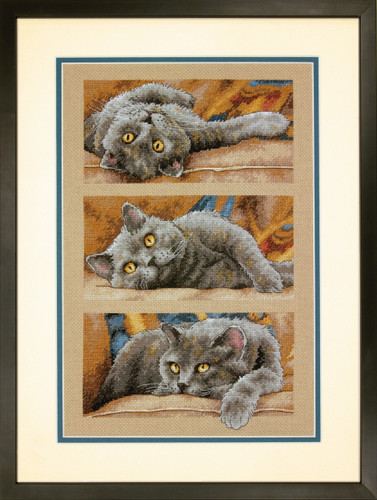 Max The Cat Cross Stitch Kit By Dimensions