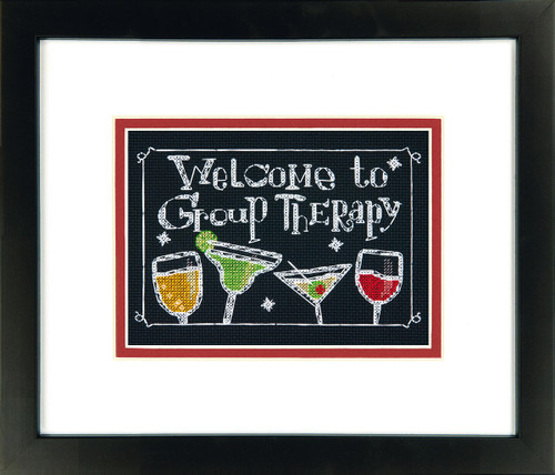 Group Therapy Cross Stitch Kit By Dimensions