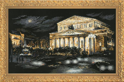 Bolshoi Theatre Cross Stitch Kit By Riolis