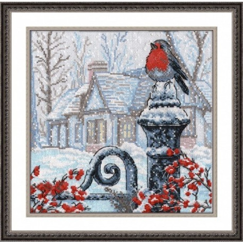 Christmas Morning Cross Stitch by Oven