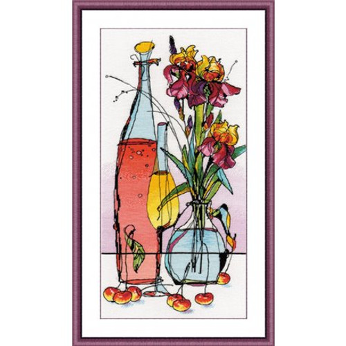 Glass Fantasy l Cross Stitch Kit by Oven