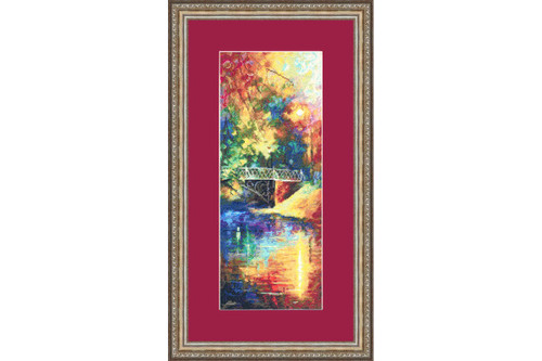 Autumn blues Cross Stitch Kit by Golden Fleece