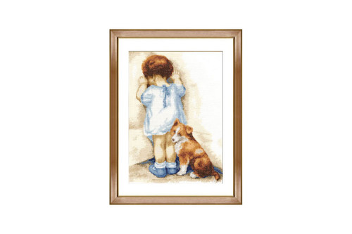 Inseperable friends Cross Stitch Kit by Golden Fleece