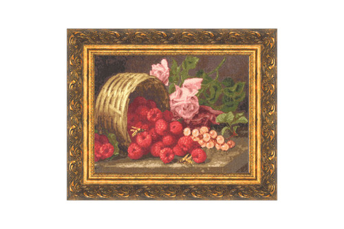 Roses and Berries Cross Stitch Kit by Golden Fleece