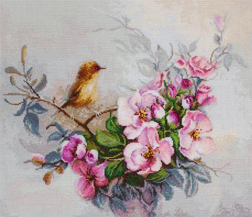 Little Birdie Cross Stitch Kit By Luca S