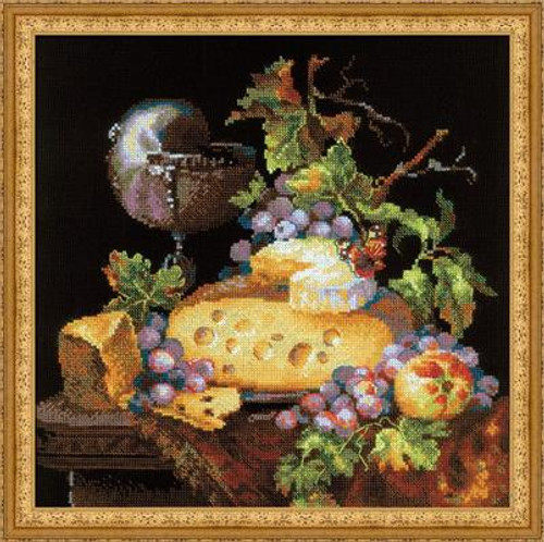 Dutch Still Life Cross Stitch Kit By Riolis