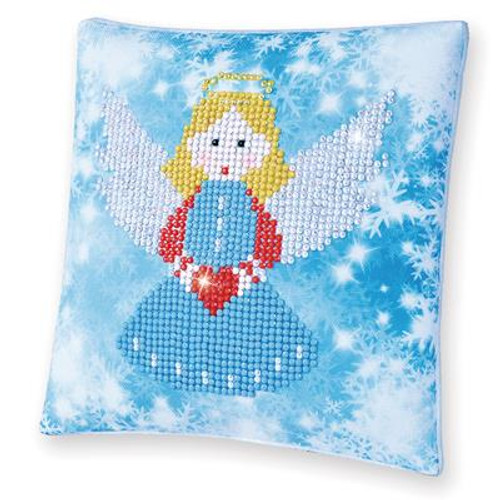 Christmas Angel Pillow Craft Kit By Diamond Dotz
