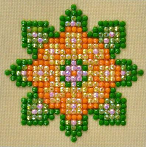 Flower Mandala 1 Craft Kit By Diamond Dotz