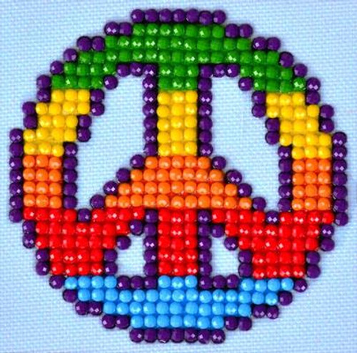 Peace Man Craft Kit By Diamond Dotz