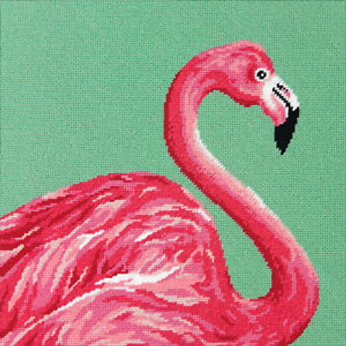 Pink Flamingo Needlepoint Kit by Dimensions