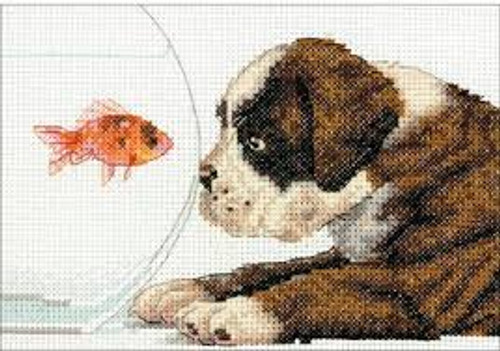 Dog Bowl Cross Stitch Kit by Dimensions