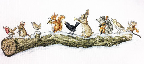 Woodland Chorus Cross stitch kit By Molly Brett