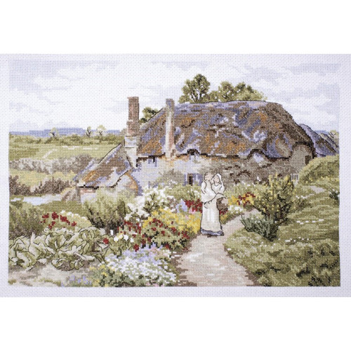 Meadow View Cross Stitch Kit by Rural England