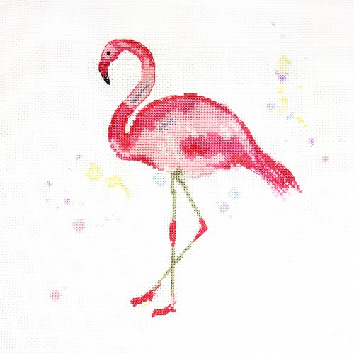 Flamboyance Cross stitch Kit by Charlotte Rennie