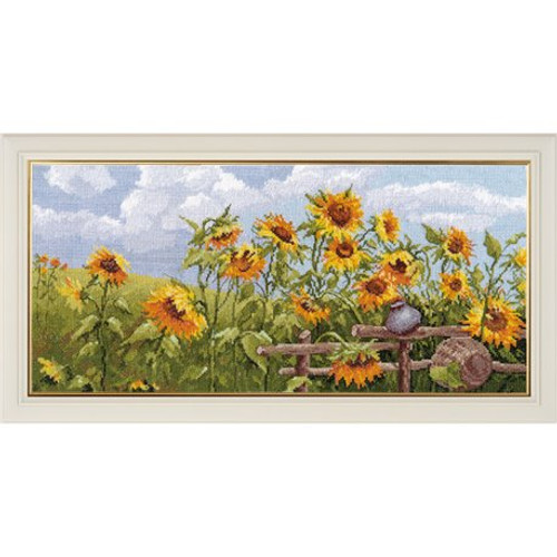 Sunflower Cross Stitch Kit By Oven