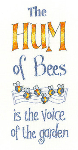 The Hum of Bees Cross Stitch Kit By Heritage