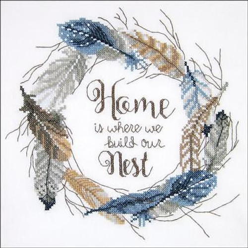 Build our Nest Stamped Cross Stitch Kit By Janlynn