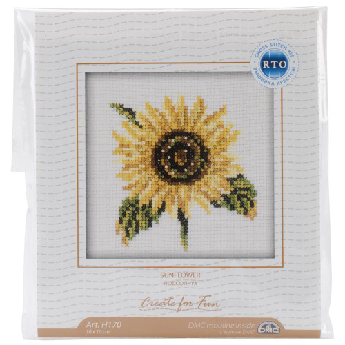 Sunflowers Cross Stitch Kit by RTO
