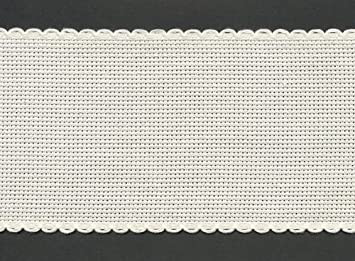 1 meter Aida Band Needle craft Fabric: 1M x 50mm: 16 Count: Cream