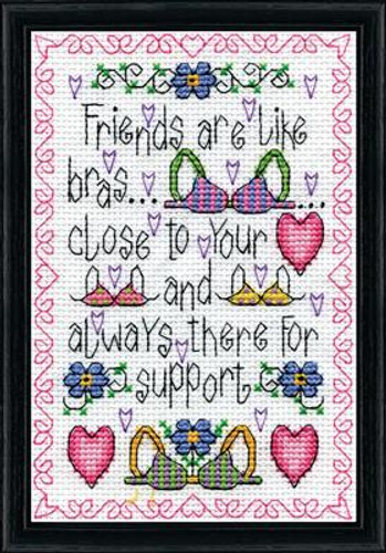 Support Cross Stitch Kit By Design Works