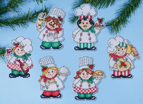 Cooking Up Christmas Cross Stitch Ornament Kit