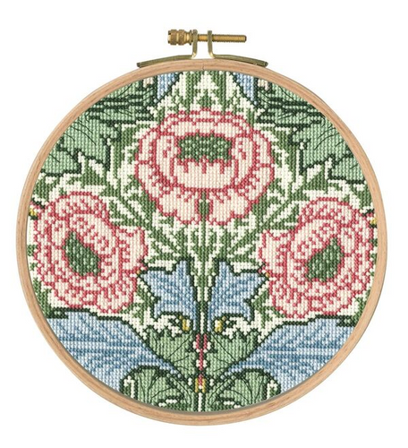 Myrtle Cross Stitch Kit By William Morris