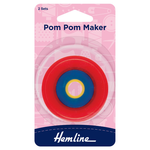 H885: Pom Pom Maker: 2 Sets By Hemline