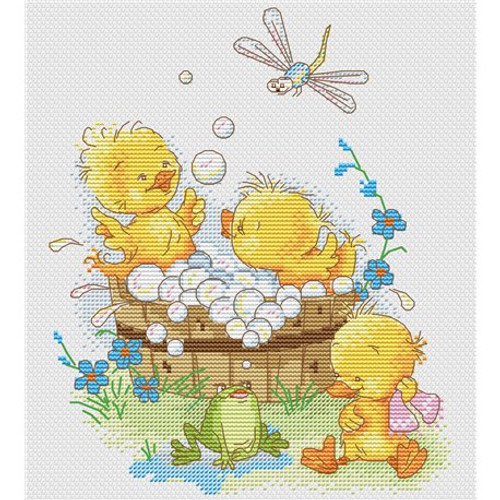 Warm Weather Cross Stitch Kit by MP Studia