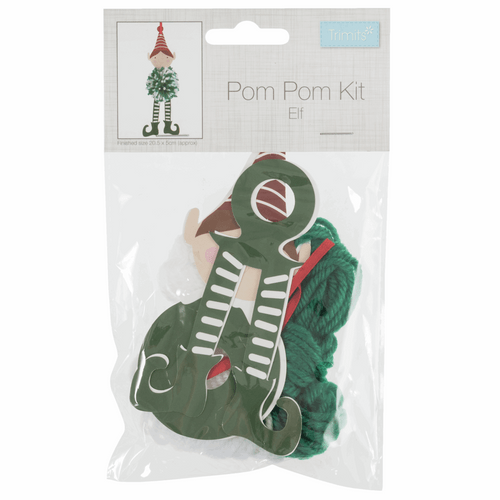 Pom Pom Decoration Kit: Elf
