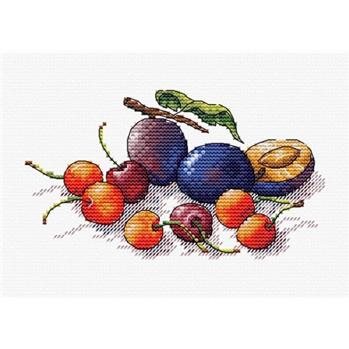 Fruits Cross Stitch Kit by MP Studia