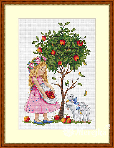Apple Tree Cross Stitch Kit By Merejka
