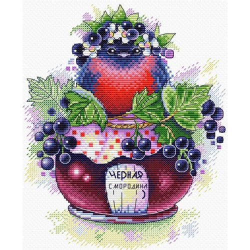 Singing Current Cross Stitch Kit by MP studia