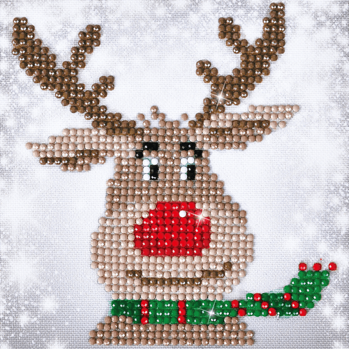 Diamond Painting Kit: Christmas Reindeer