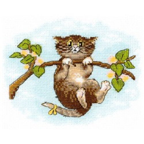 THROW ME UP CROSS STITCH KIT BY ANDRIANA