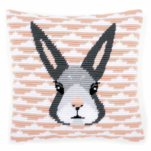Angled Clamping Stitch Cushion Kit: Yvonne By Vervaco