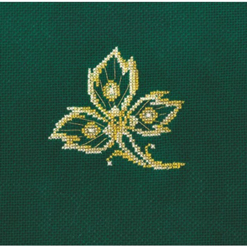 JEWELLERY LEAF-cross stitch kit by Andriana