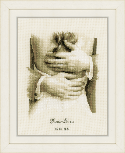 Counted Cross Stitch Kit: Wedding Record: Newlyweds By Vervaco