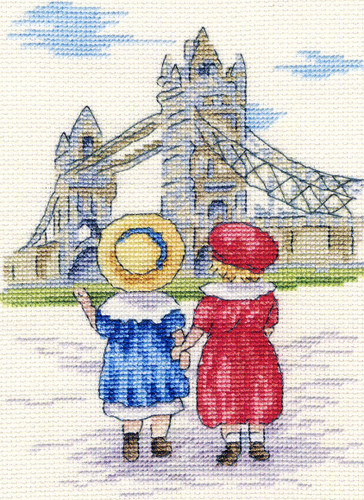 Tower Bridge Cross Stitch Kit by All our Yesterdays