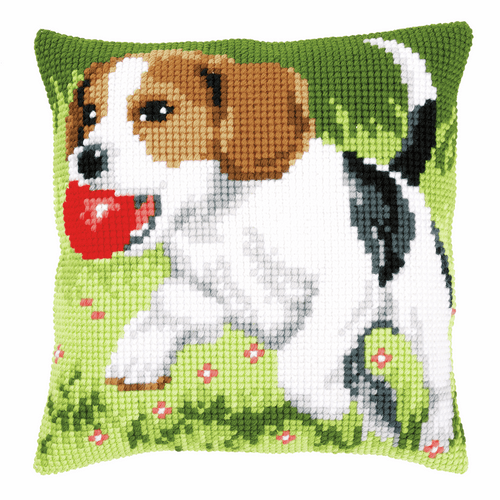 Cross Stitch Kit: Cushion: Beagle By Vervaco