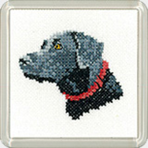 Black Labrador Coaster Kit By Heritage Crafts