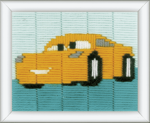 Long Stitch Kit: Disney: Cars - Cruz By Vervaco