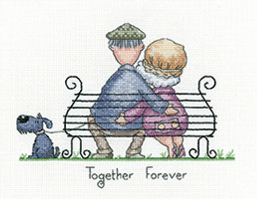 Together Forever Cross stitch Kit by Heritage