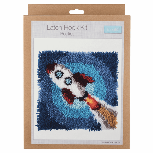 Latch Hook Kit: Rocket By Trimmit