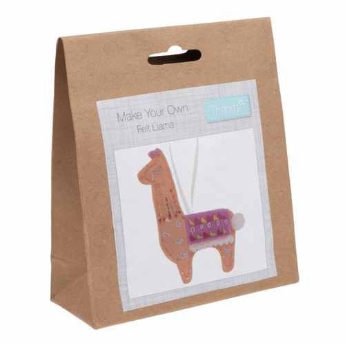 Felt Decoration Kit: Llama By Trimits