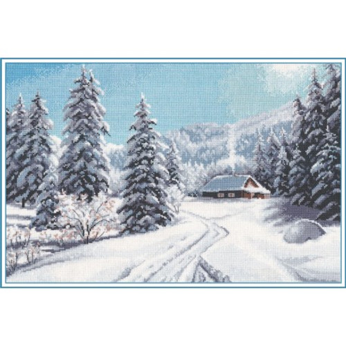 WINTER DAY cross stitch kit by OVEN