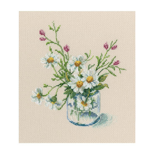 Warm Piece Of Bloomy Summer Counted Cross Stitch Kit  by RTO